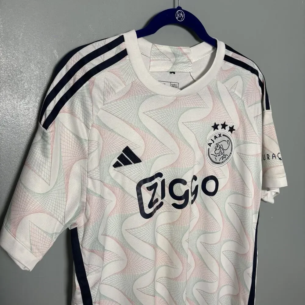 ADIDAS MENS AJAX AMSTERDAM AWAY JERSEY 23/24 XL Custom Lollytalk Soccer Football